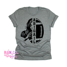 Load image into Gallery viewer, Half Football Half Girl
