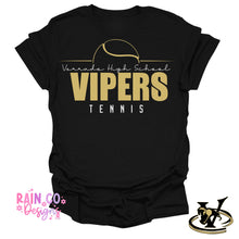 Load image into Gallery viewer, VHS Vipers Tennis Gold & White