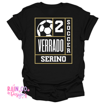 Load image into Gallery viewer, Soccer - Custom Team Gold with White